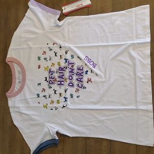 Bobs from Skechers Pet Hair Don't Care Ringer Tee